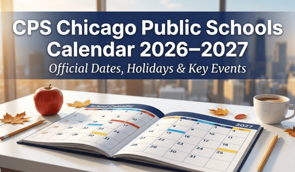 CPS Chicago Public Schools Calendar 2026-2027 Printable PDF