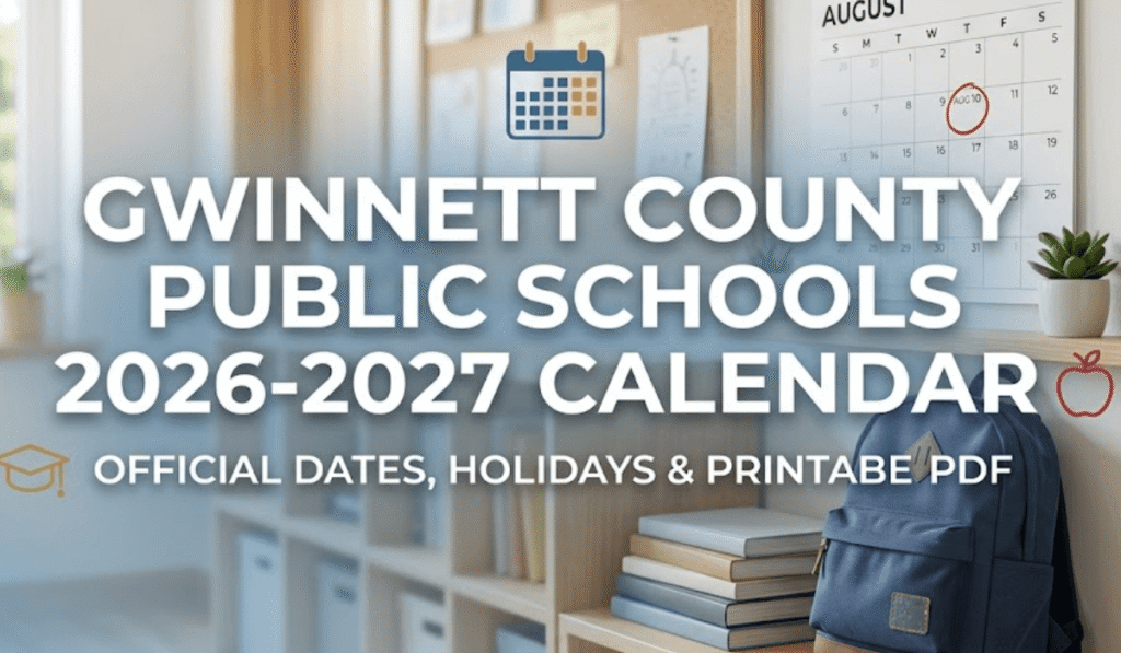 Gwinnett County Public School Calendar 2026-2027 | Official Dates & Holidays