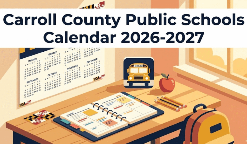 Carroll County Public Schools Calendar 2026-2027 | Official Dates & Holidays