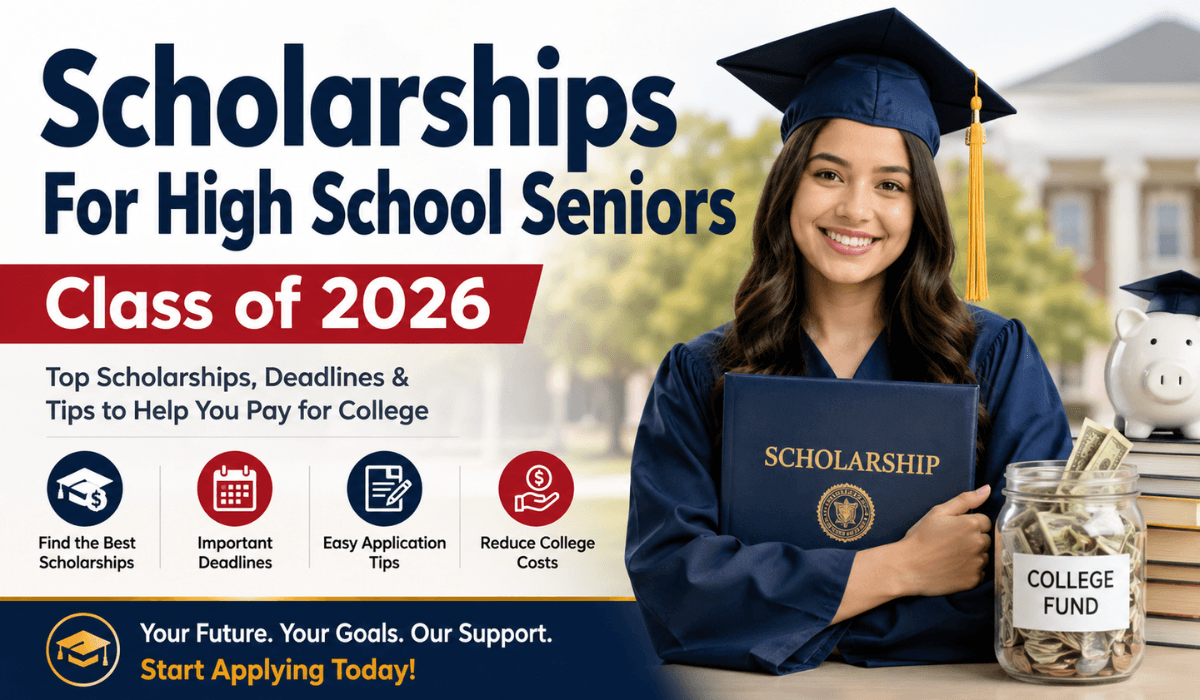 Scholarships For High School Seniors Class of 2026