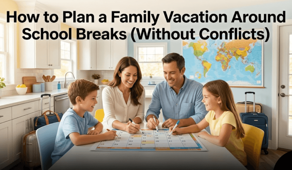 How to Plan a Family Vacation Around School Breaks (Without Conflicts)