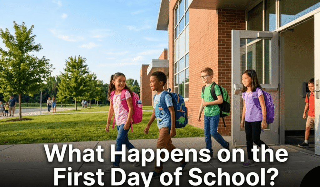 What Happens on the First Day of School? What Parents and Students Should Expect