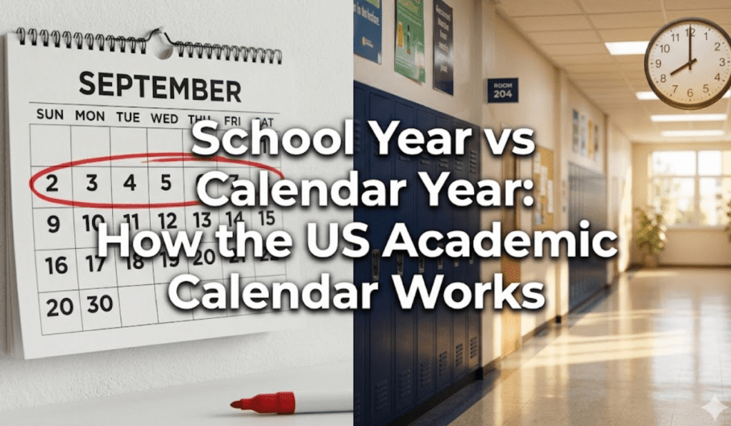 School Year vs Calendar Year: How the US Academic Calendar Works