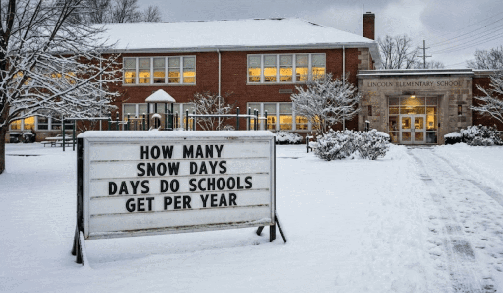 How Many Snow Days Do Schools Get Per Year