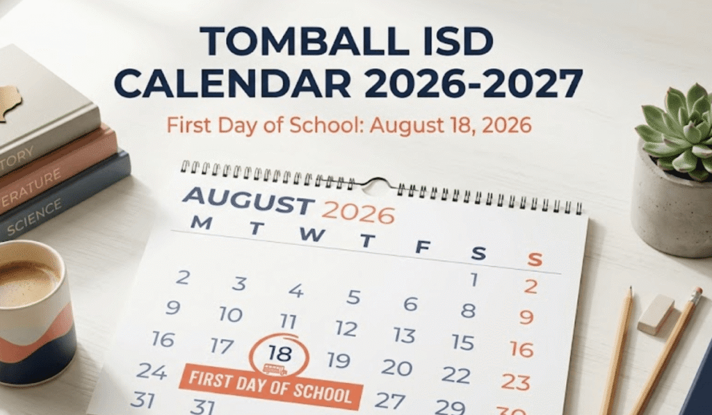 Tomball ISD Schools Calendar 2026-2027 | Printable PDF