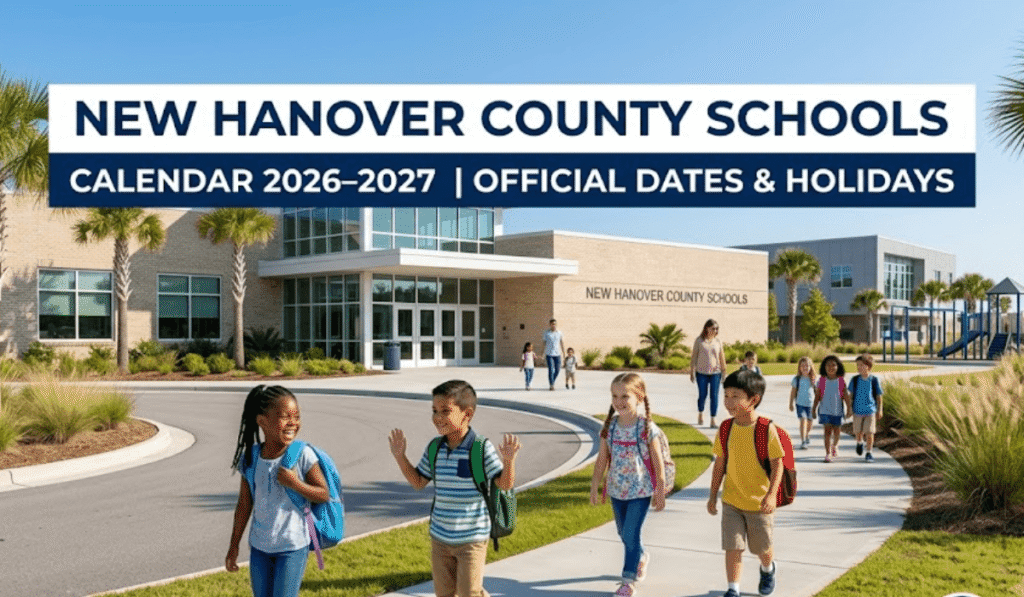 New Hanover County Schools Calendar 2026-2027 | Printable PDF