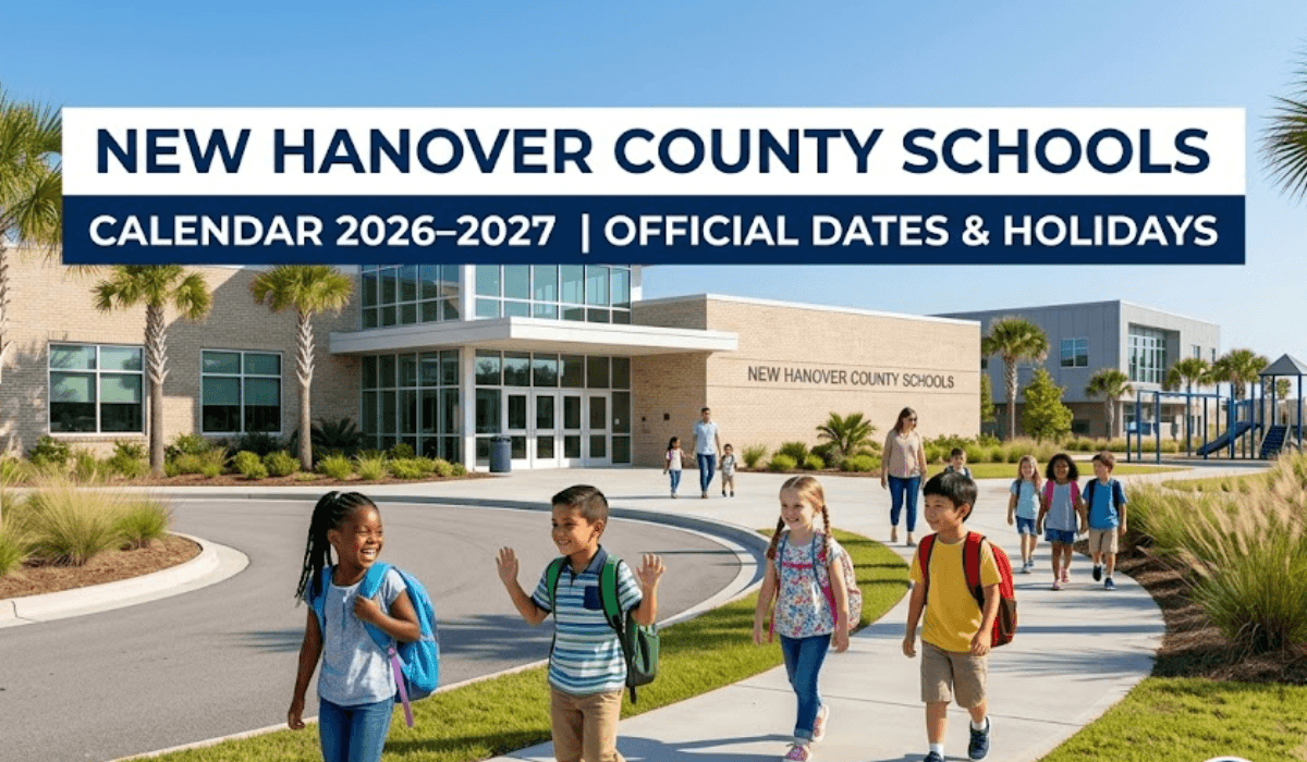 New Hanover County Schools Calendar 2026-2027 | Printable PDF