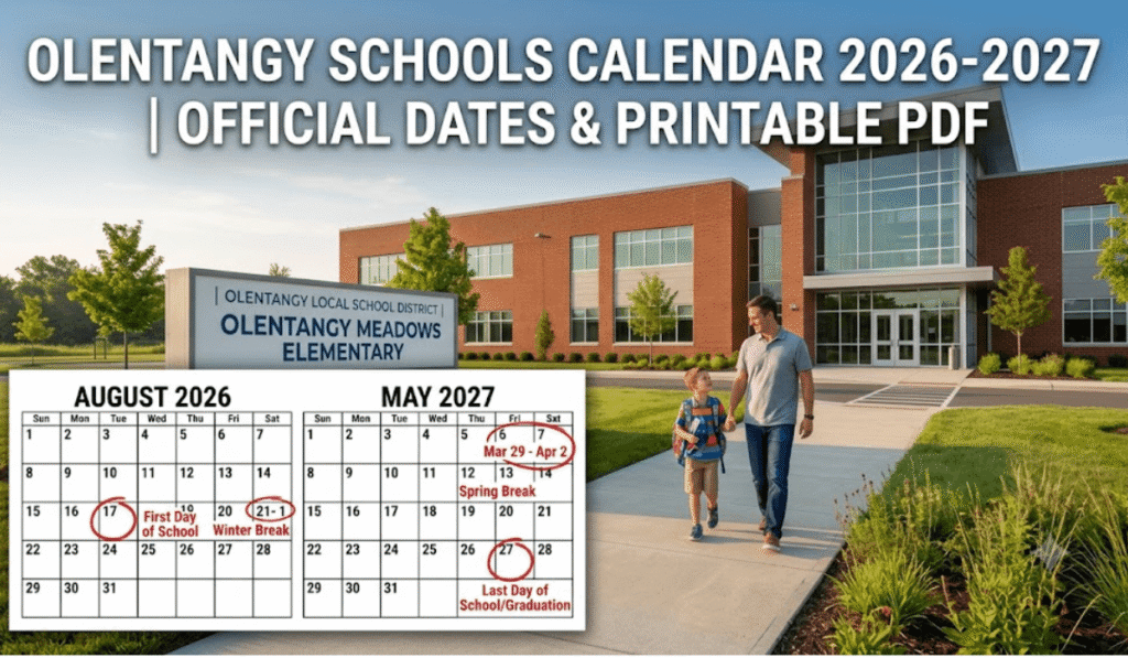 Olentangy Schools Calendar 2026-2027 | Printable PDF
