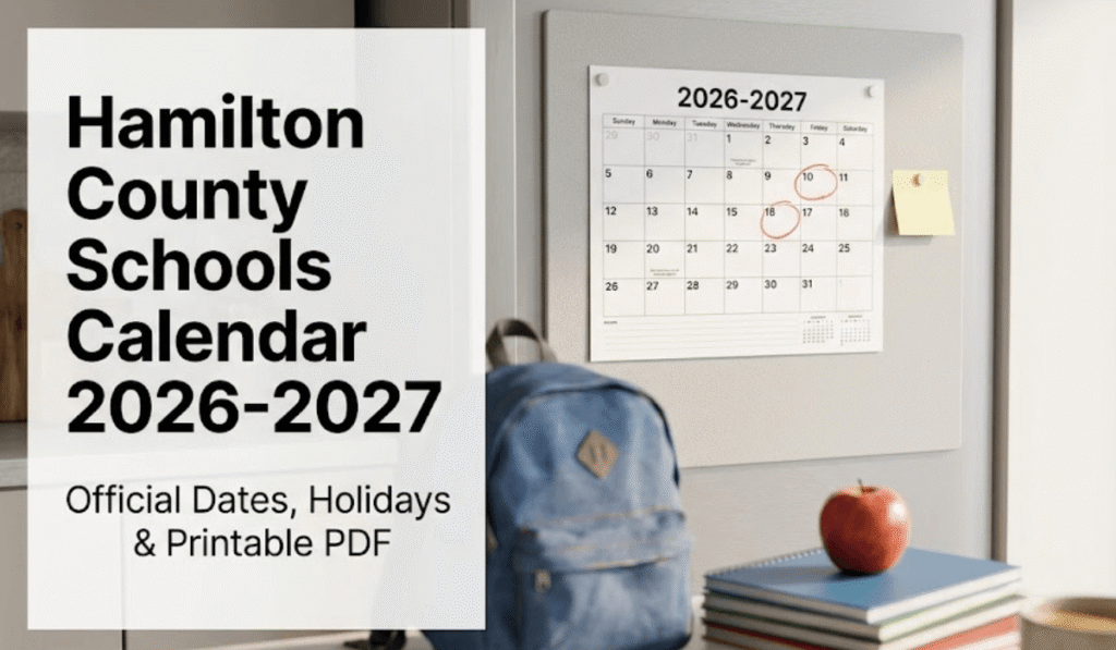 Hamilton County Schools Calendar 2026-2027 | Printable PDF