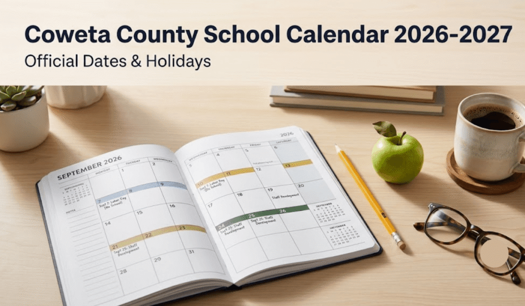 Coweta County School Calendar 2026-2027 | Printable PDF