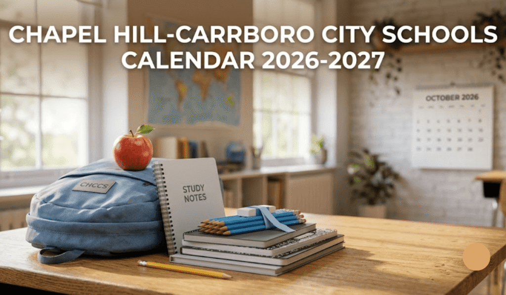 Chapel Hill-Carrboro City Schools Calendar 26-27 | Printable PDF