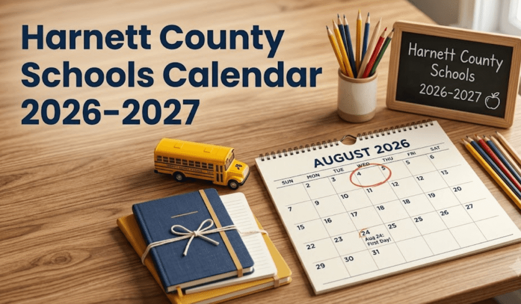 Harnett County Schools Calendar 2026-2027 | Printable PDF