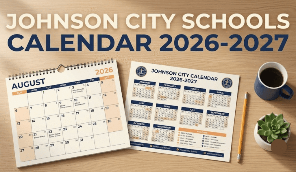 Johnson City Schools Calendar 2026-2027 | Printable PDF