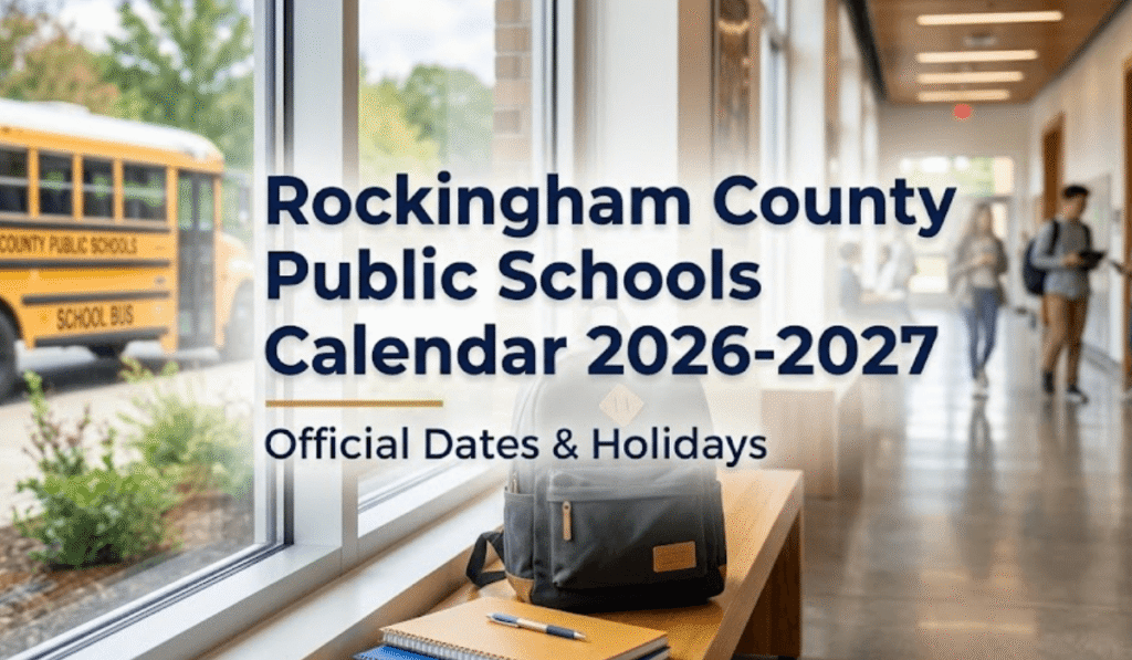 Rockingham County Public Schools Calendar 2026-2027 | Printable PDF