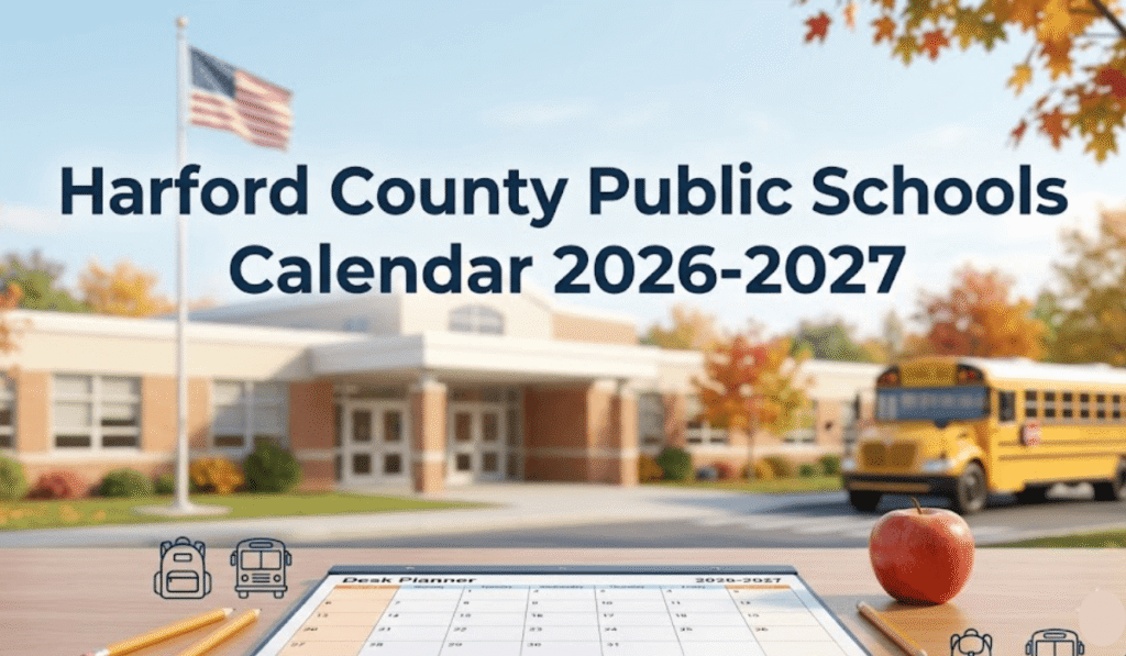 Harford County Public Schools Calendar 2026-2027 | Printable PDF