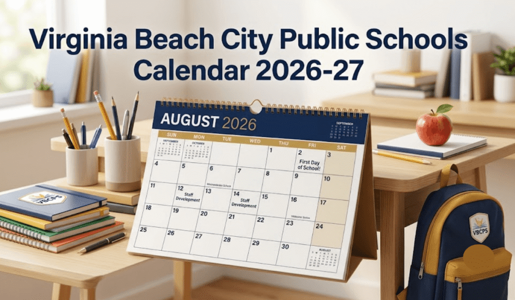 Virginia Beach City Public Schools Calendar 2026-27 | Printable PDF