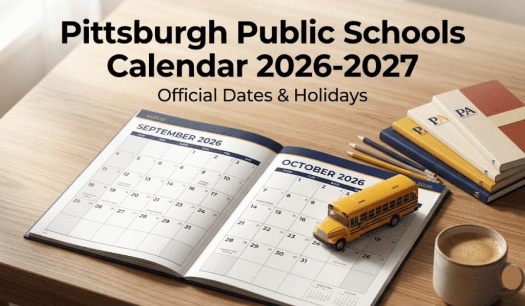 Pittsburgh Public School Calendar 2026-2027 | Printable PDF
