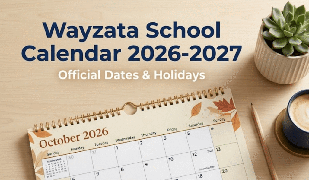 Wayzata School Calendar 2026-2027 | Printable PDF