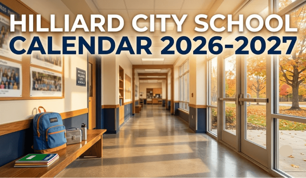 Hilliard City School Calendar 2026-2027 | Printable PDF