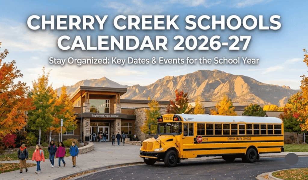 Cherry Creek Schools Calendar 2026-2027 | Printable PDF