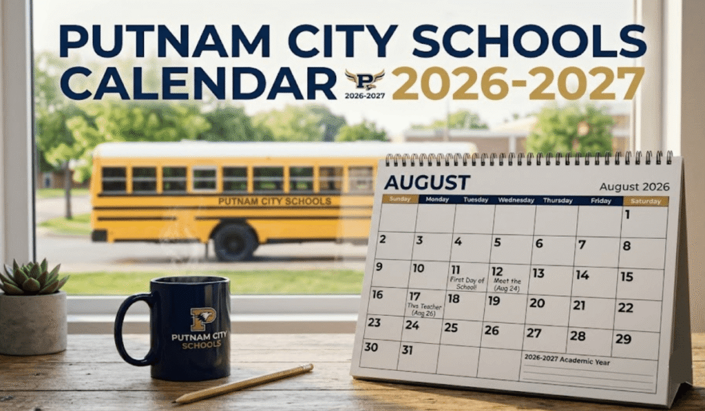 Putnam City Schools Calendar 2026-2027 | Printable PDF
