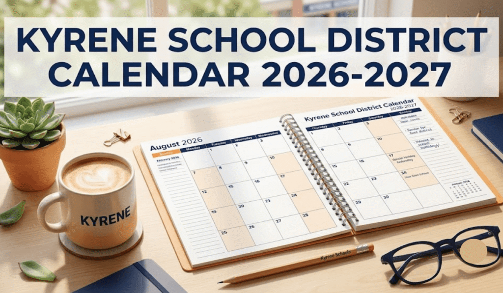 Kyrene School District Calendar 2026-2027 | Printable PDF