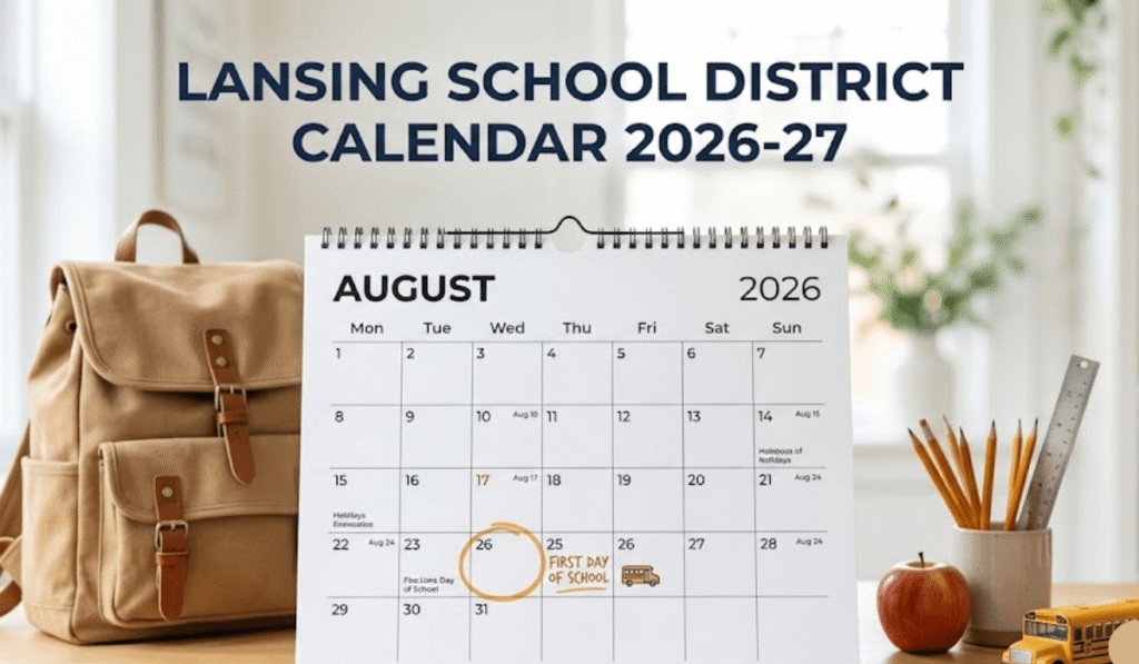 Lansing School District Calendar 2026-2027 | Printable PDF