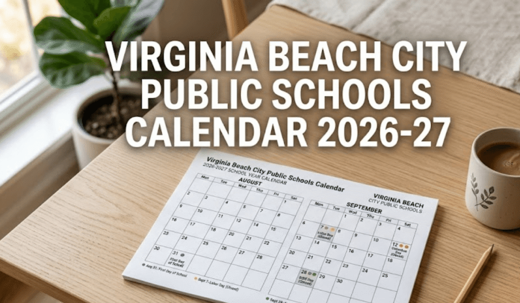 Virginia Beach City Public Schools Calendar 2026-2027 | Printable PDF