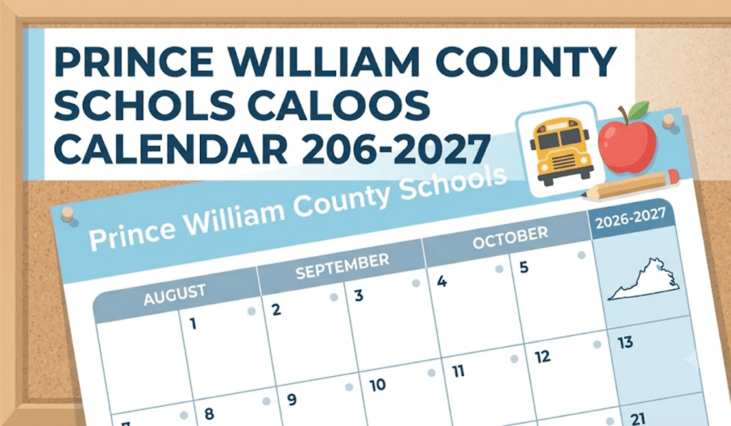 Prince William County Schools Calendar 2026-2027 | Printable PDF