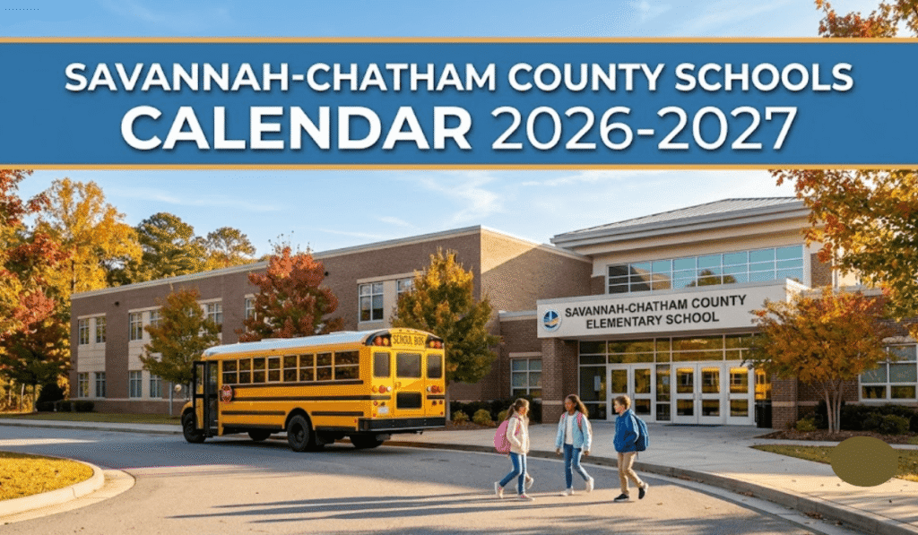 Savannah-Chatham County Schools Calendar 2026-2027 | Printable PDF