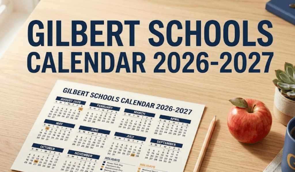 Gilbert Schools Calendar 2026-2027 | Printable PDF