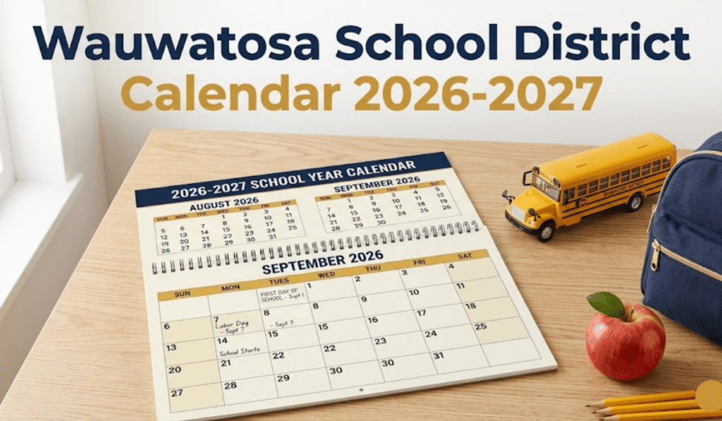 Wauwatosa School District Calendar 2026-2027 | Printable PDF