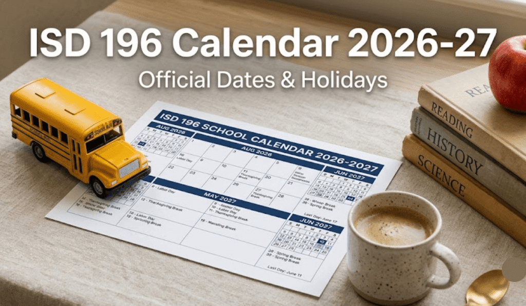 ISD 196 Calendar 2026-2027 | Printable PDF