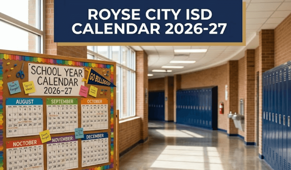 Royse City ISD Calendar 2026-2027 | Printable PDF