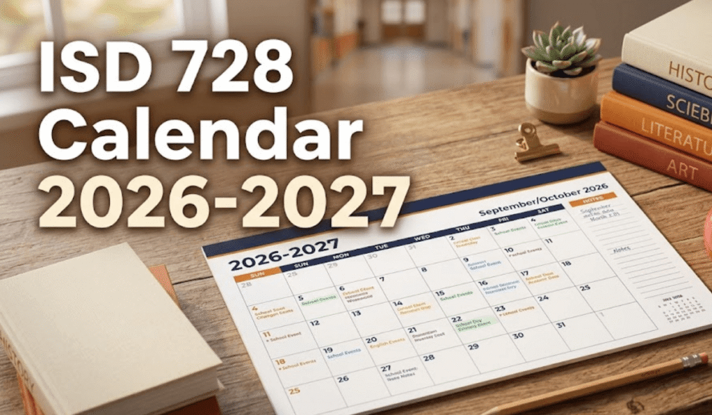 ISD 728 Calendar 2026-2027 | Printable PDF