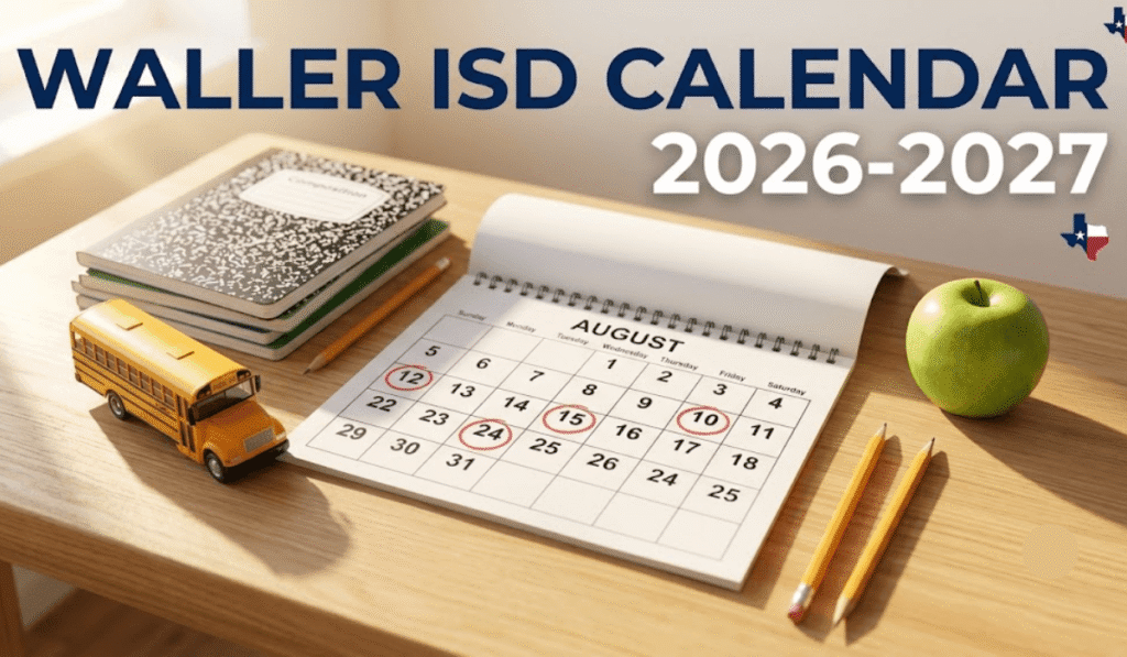 Waller ISD Calendar 2026-2027 | Printable PDF