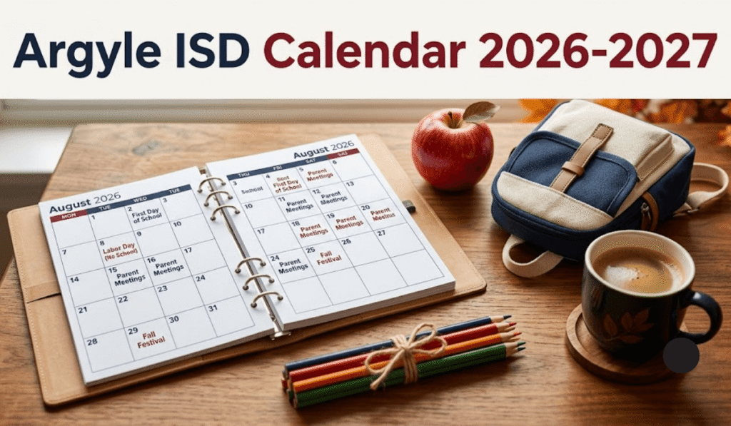 Argyle ISD Calendar 2026-2027 | Printable PDF