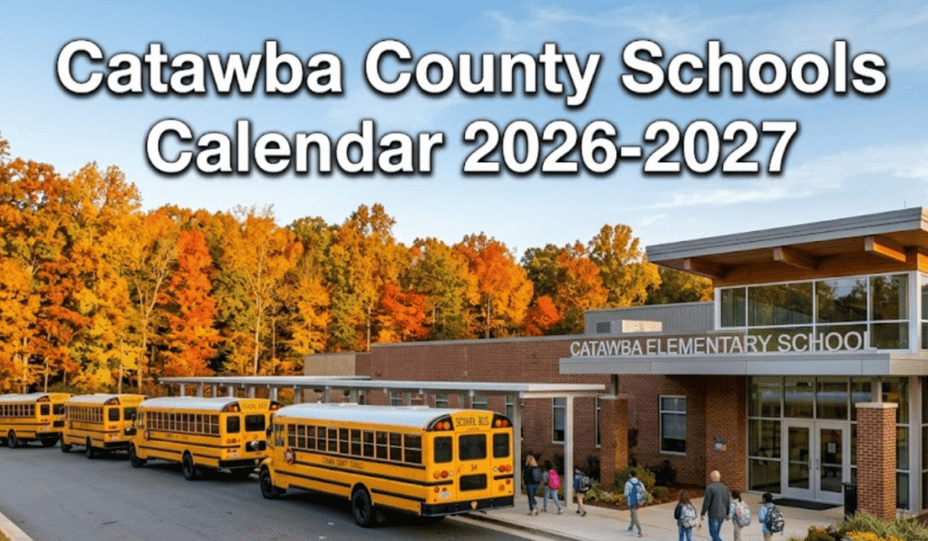 Catawba County Schools Calendar 2026-2027 | Printable PDF