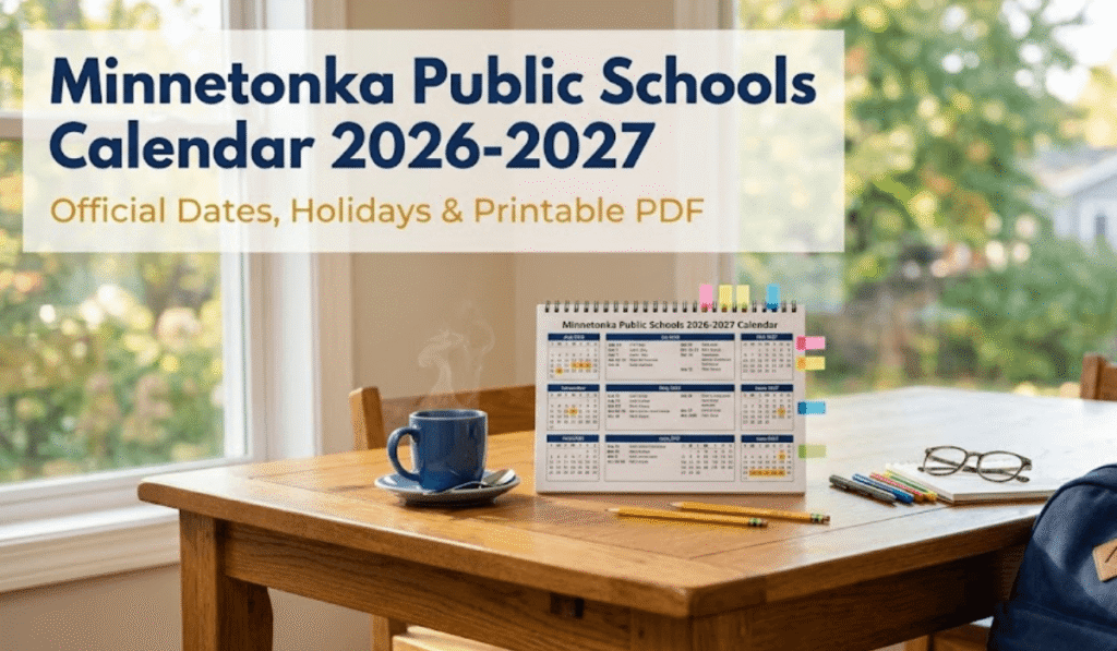 Minnetonka Public Schools Calendar 2026-2027 | Printable PDF